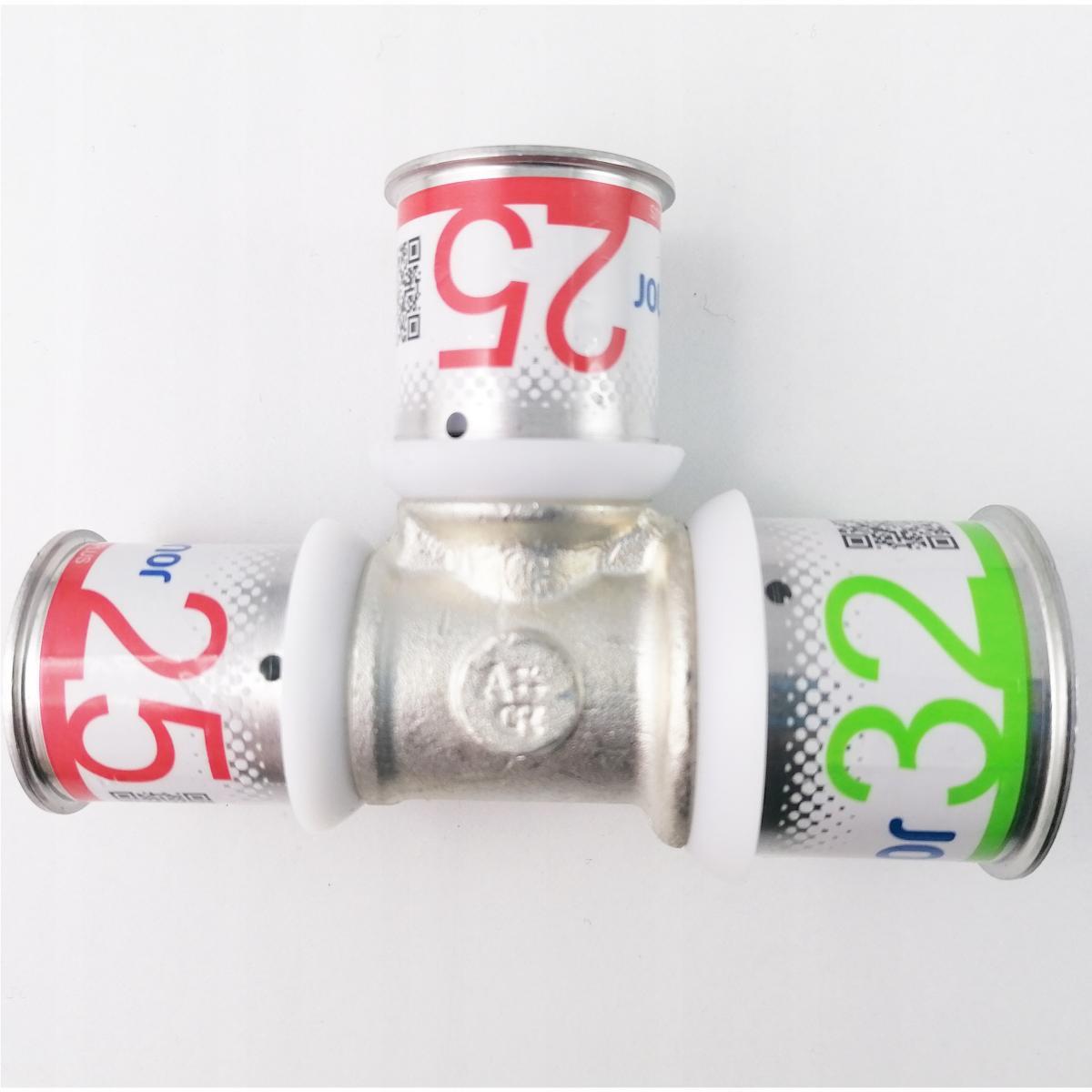 Uponor S-Press PLUS trójnik redukcyjny 32-25-25