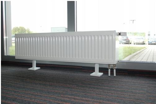 INVENA STOJAK PODŁOGOWY DO GRZEJNIKA STALOWEGO - KPL 2 SZT