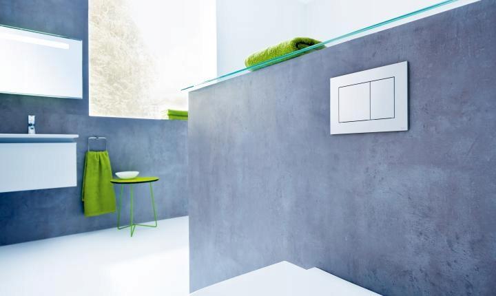 Przycisk spłukujący TECE now z tworz do WC czarny połysk 220x150x5 mm