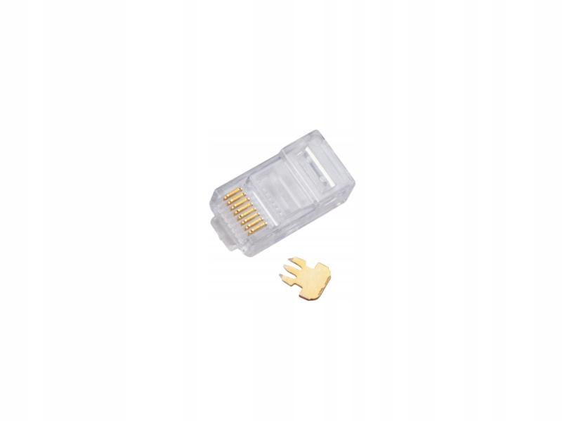 A-LAN Wtyk przelotowy RJ45 UTP kat.6 (op.100 szt) ALANTEC