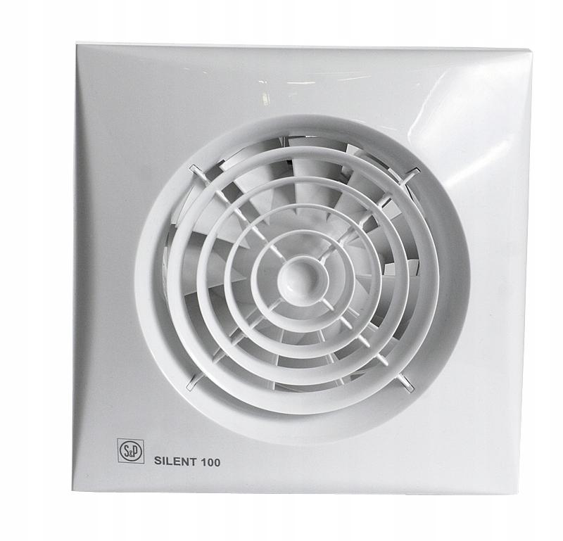Wentylator łazienkowy VENTURE SILENT CHZ 100mm 48h