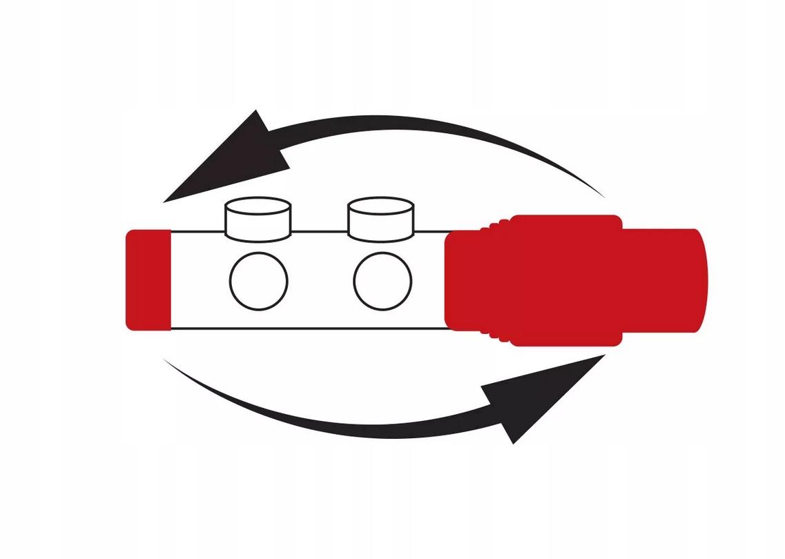 Zestaw termostatyczny kątowy Ferro BIAŁY 48h
