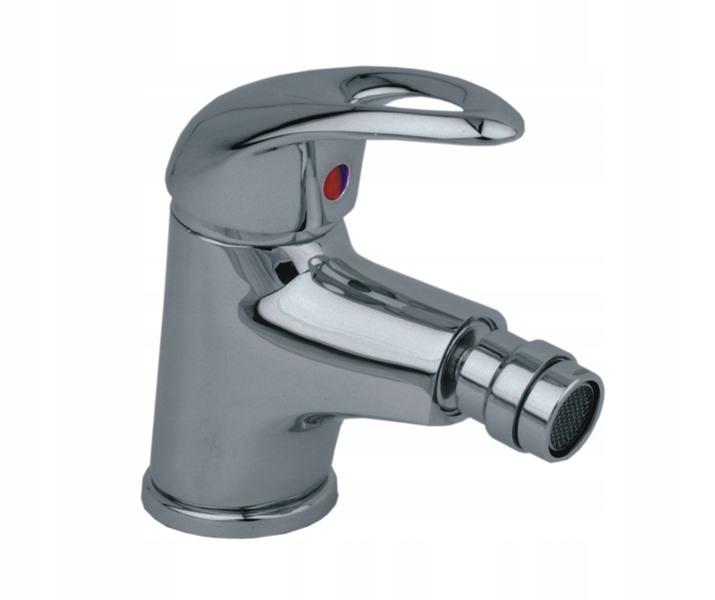 Bateria bidetowa stojąca ARMATURA KRAKÓW MOKAIT 1-uchwyt. 1-otw. czarna