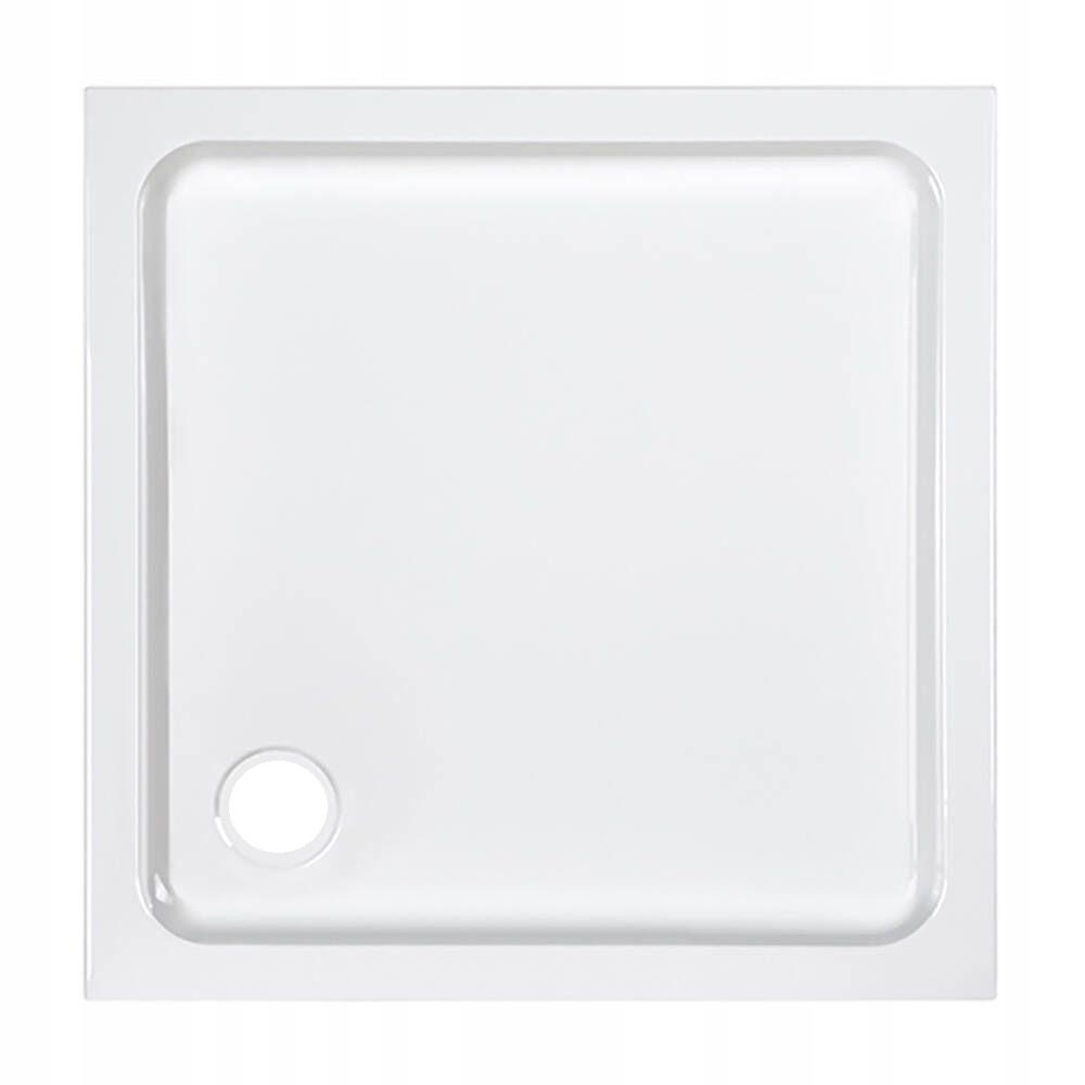 Brodzik akrylowy kwadra zabudowany 90x90x5 cm SANPLAST Free Line + syfon