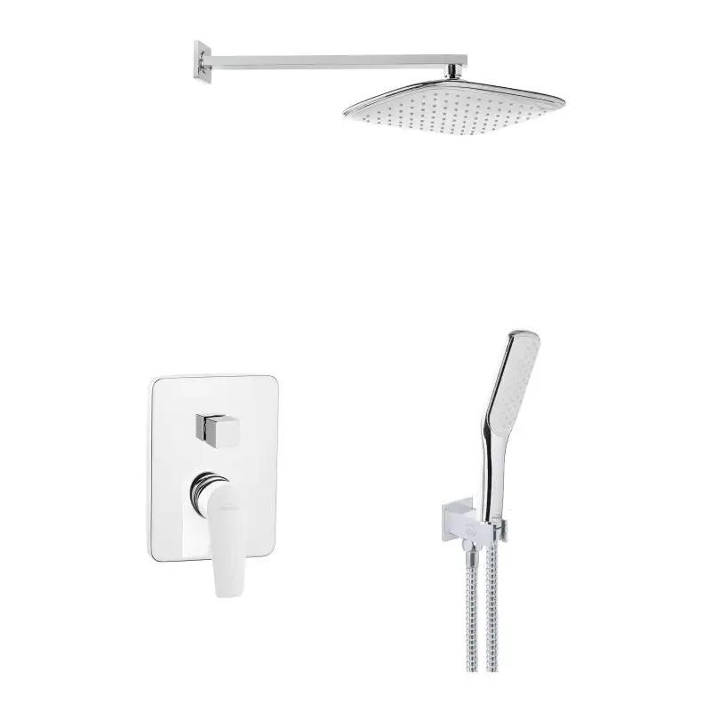 INVENA ZEST PODTYN Z BAT PODTYNK 2F DOKOS, KWADR BIAŁY, ROZETA