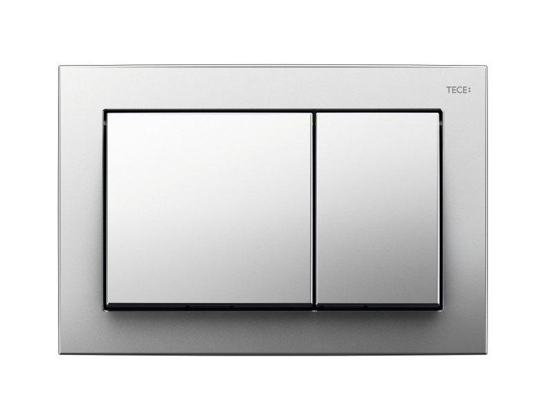 Przycisk spłukujący TECE base podwójny do WC z tworz sztucz chrom połysk