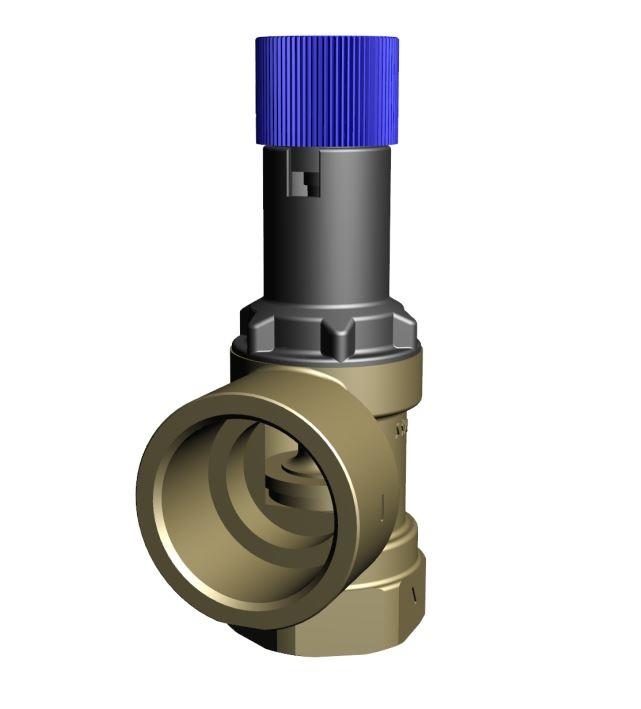SYR Zawór bezpieczeństwa 2115 G 5/4 cala 8bar mosiądz
