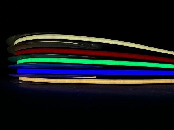 NEXTEC Taśma LED NEXTEC, 24V, COB, 10W, 480 LED, IP67, czerwona, 5m, 10mm