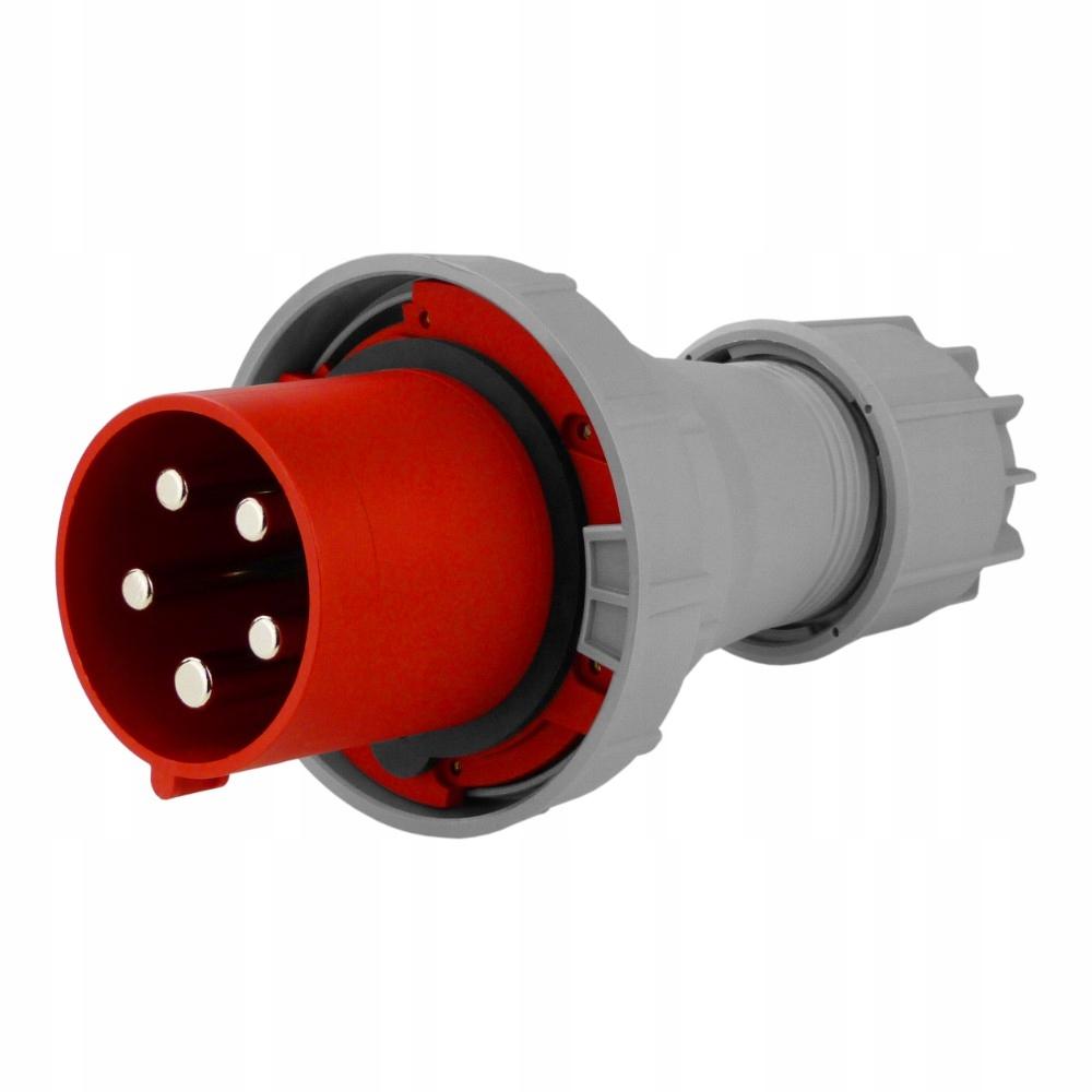 PCE Wtyczka przenośna Power Twist 63A 400V 3P+Z+N IP67