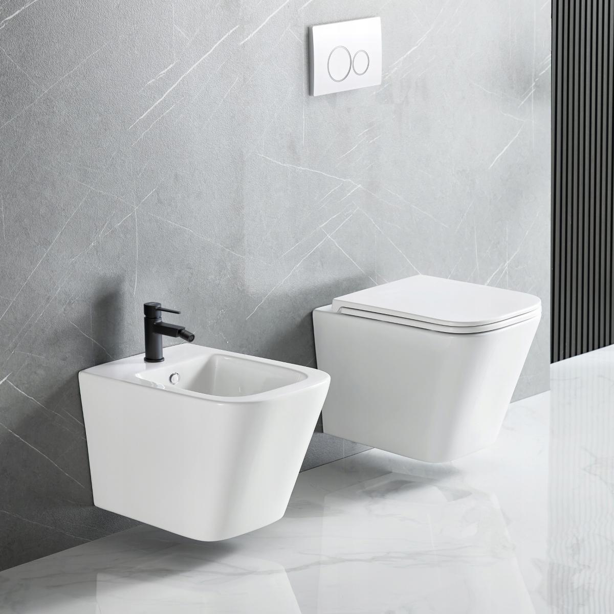 BIDET WISZĄCY FLORINA, BIAŁY
