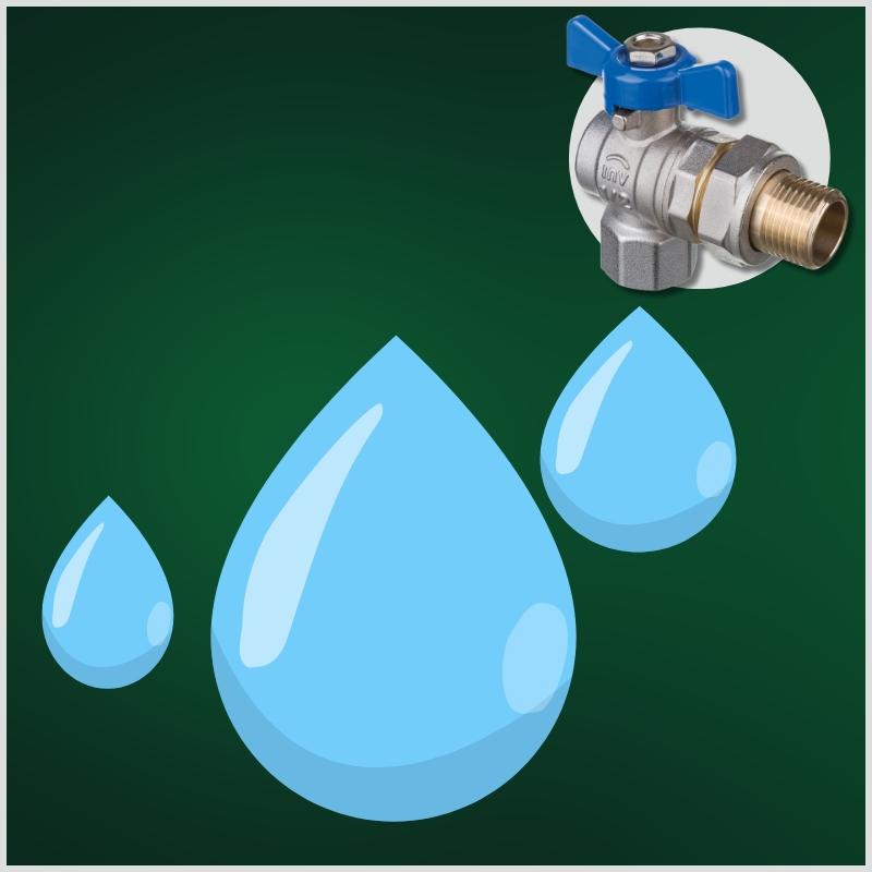 INVENA ZAWÓR KULOWY KĄTOWY ZE ŚRUBUNKIEM DN 15 Z NIEBIESKIM MOTYLKIEM PROV