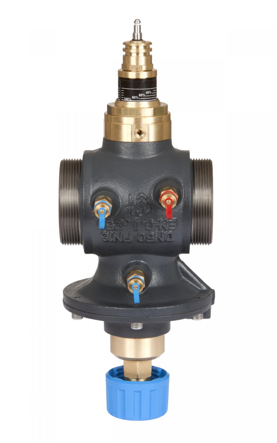 DANFOSS Wielofunkcyjny zawór automatyczny AB-QM ze złączkami pomiar DN40