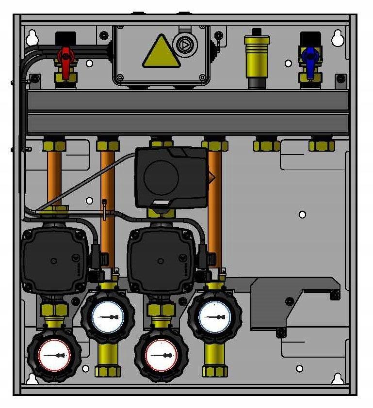 Zestaw mieszający AFRISO AZB ze 205 sprzęgłem 48h