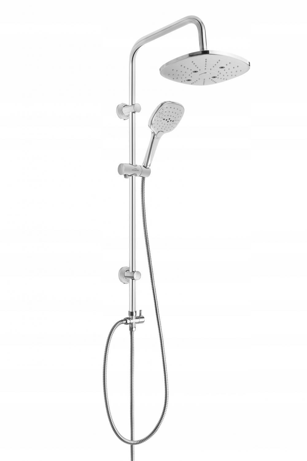 INVENA DESZCZOWNIA ROTONDA BIAŁA, KWADRATOWA