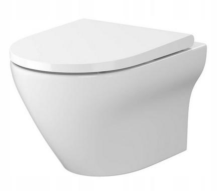 Deska Larga Oval slim Wrap duroplastowa wolnoopadająca z łatwym wypinaniem