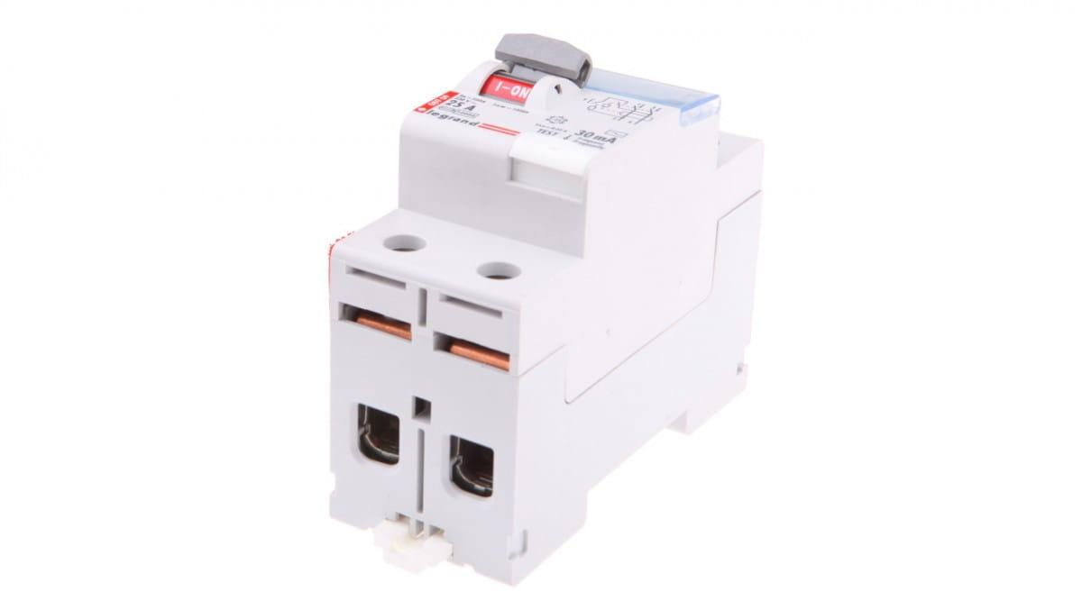 LEGRAND Wyłącznik różnicowoprądowy P302 2P 25A 30MA TYP AC TX3