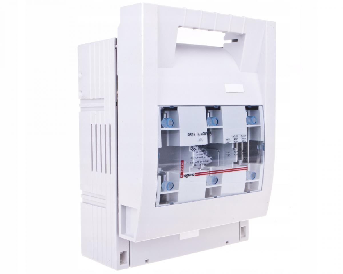 LEGRAND Rozłącznik bezpiecznikowy NH SPX2 400A na płycie
