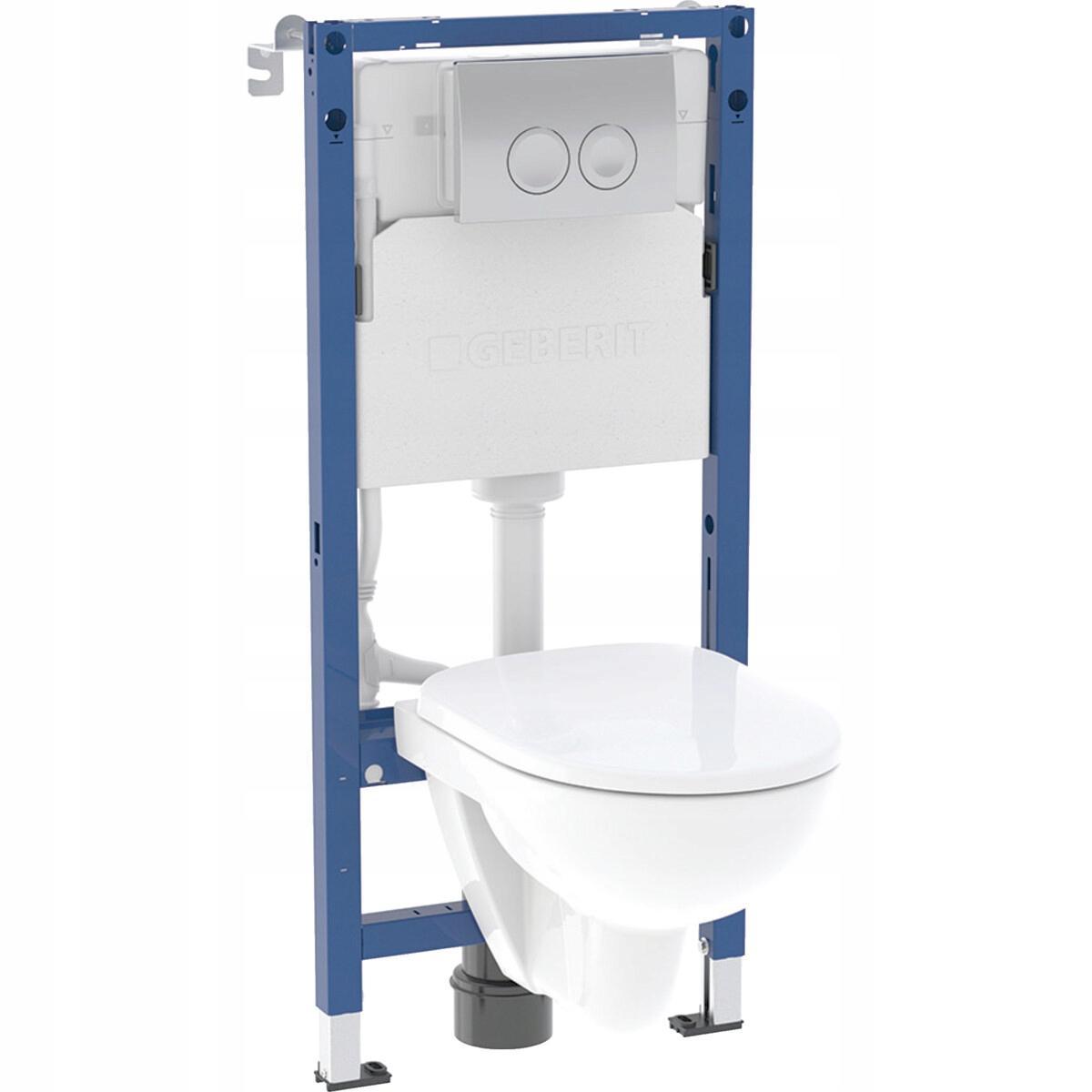 GEBERIT Zestaw stelażowy Duofix Basic Delta25 Selnova Compact