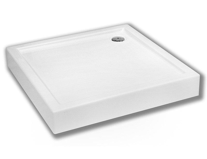 Brodzik akryl STABILSOUND kwadratowy 100x100x14 cm SCHEDPOL COMPETIA