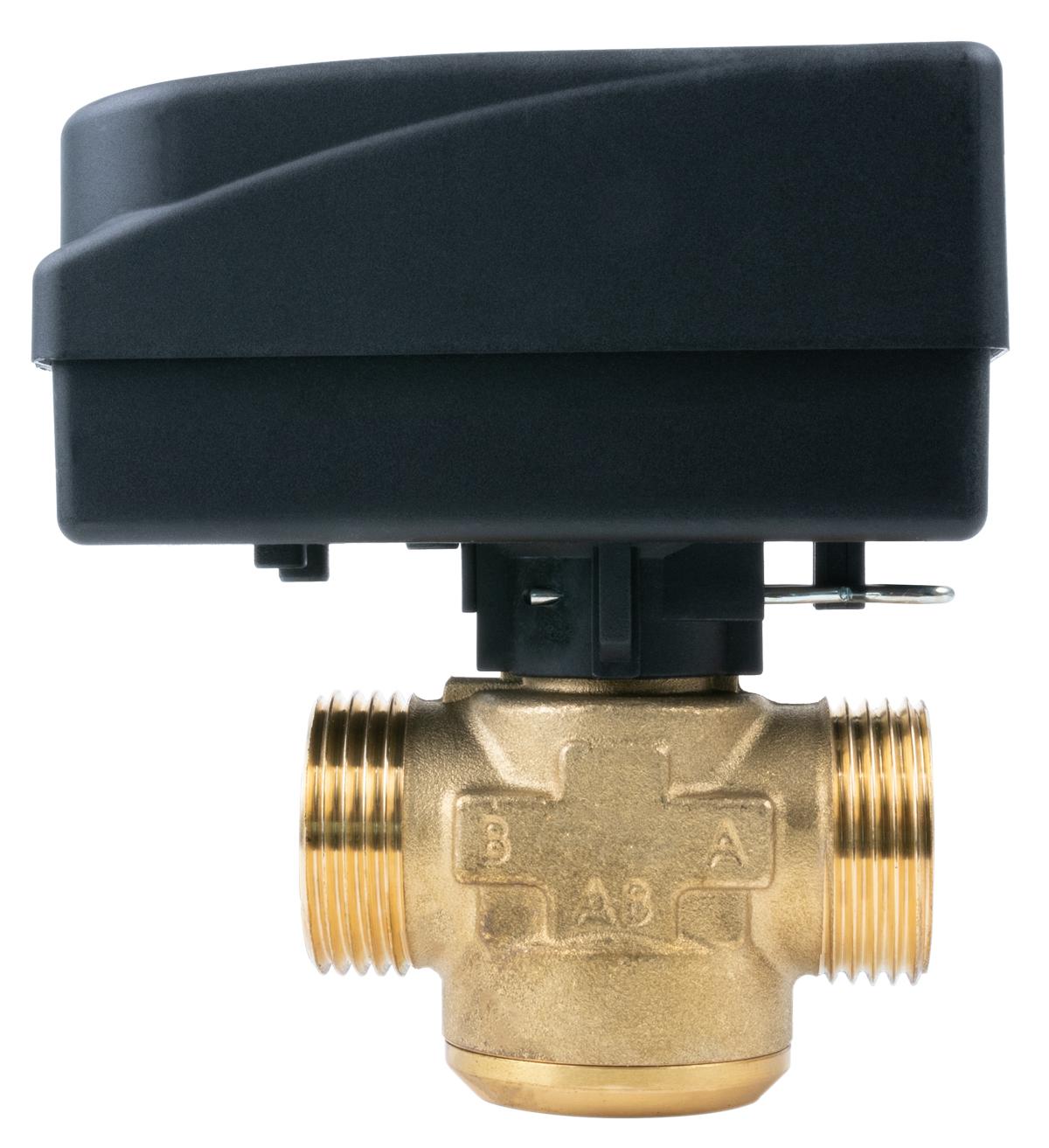 2-drogowy zawór strefowy AZV 442, DN15, G3/4 Kvs 10 m3/h, NC A