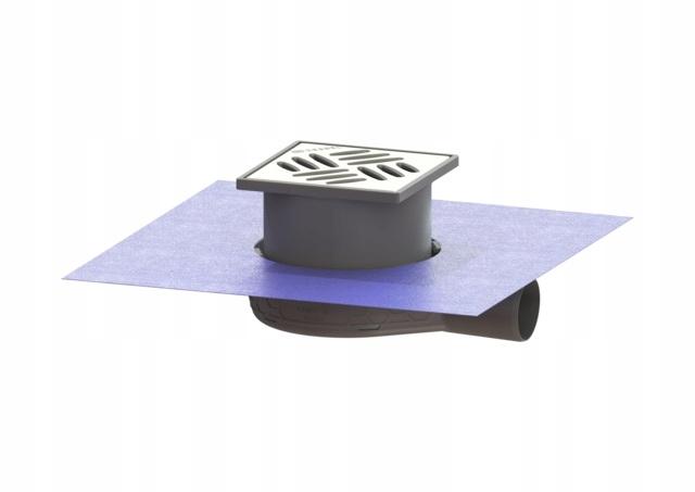 Wpust Ultraflat 54 z kratką szczelinową bez systemu ryglowania Lock Lift