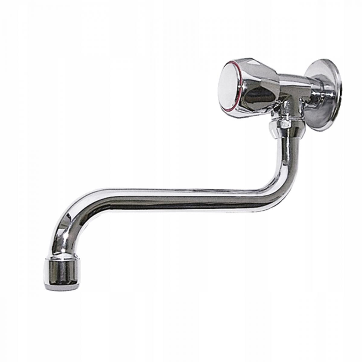 INVENA KRAN CZERPALNY ŚCIENNY WYL.S 200 MODENA