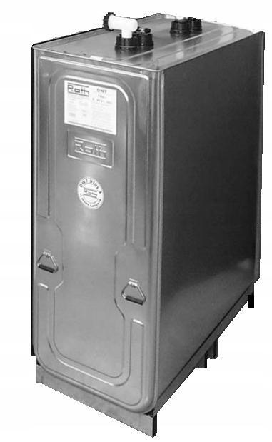 ROTH ZBIORNIK DWT 1000L DWUPŁASZCZ. NA OLEJ 1135000756 48h