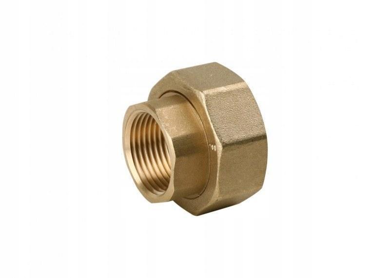 Półśrubunek do pompy 6/4x1 mosiężny 1kpl. (2szt)