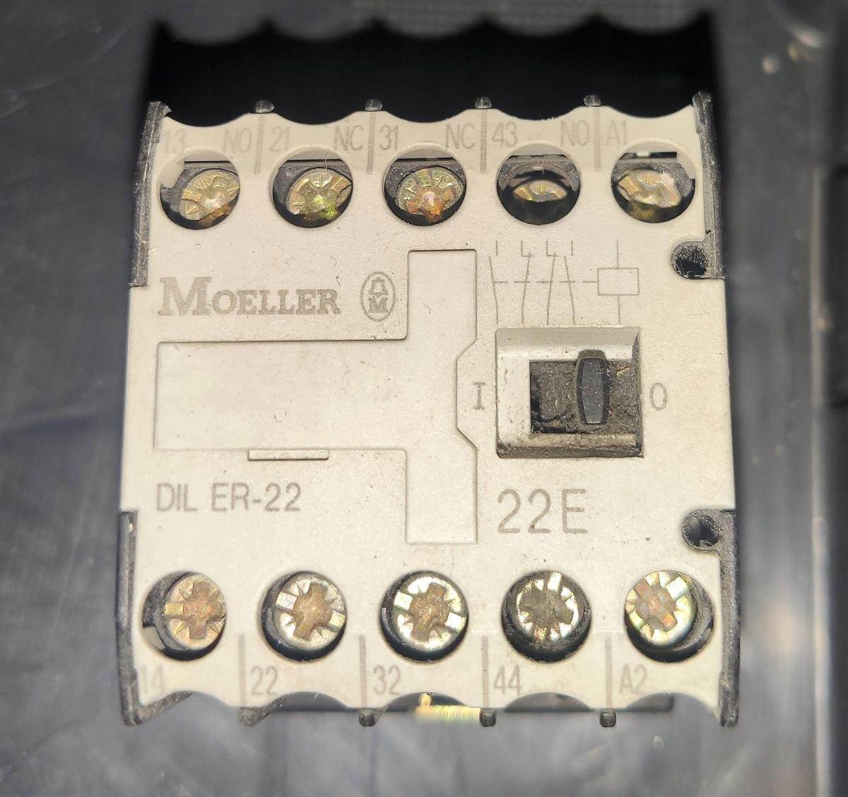 EATON Stycznik pomocniczy AC-15 I=3A 2Z 2R DILER-22(230V50HZ,240V60HZ)