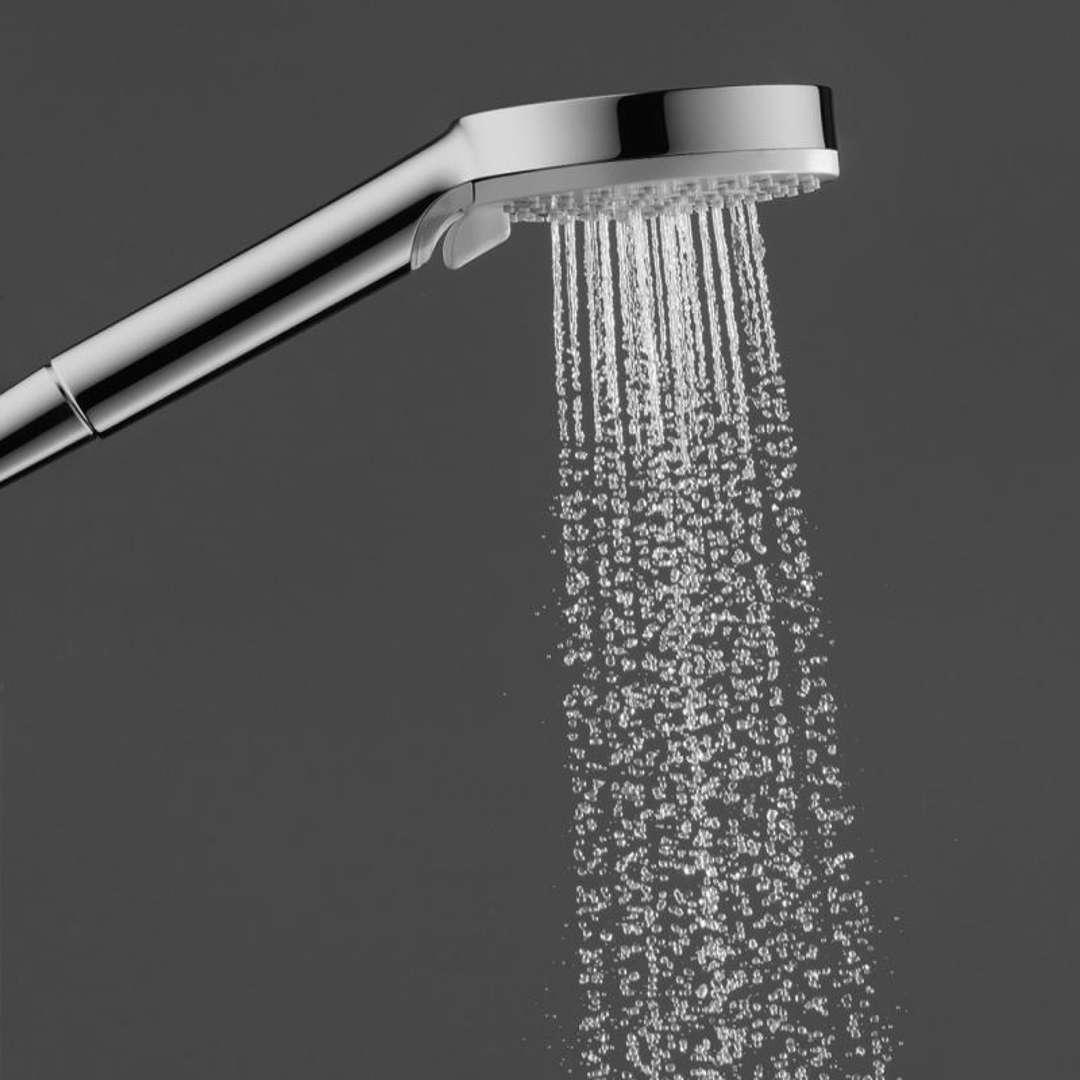 HANSGROHE Zestaw prysznicowy 1 jet HANSGROHE Vernis Shape 230 czarny matowy