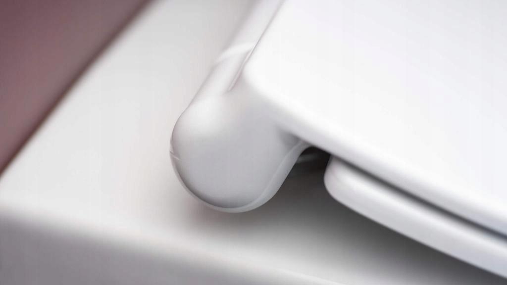 DEANTE Miska WC z deską bezkołnierzowa Silia, biały