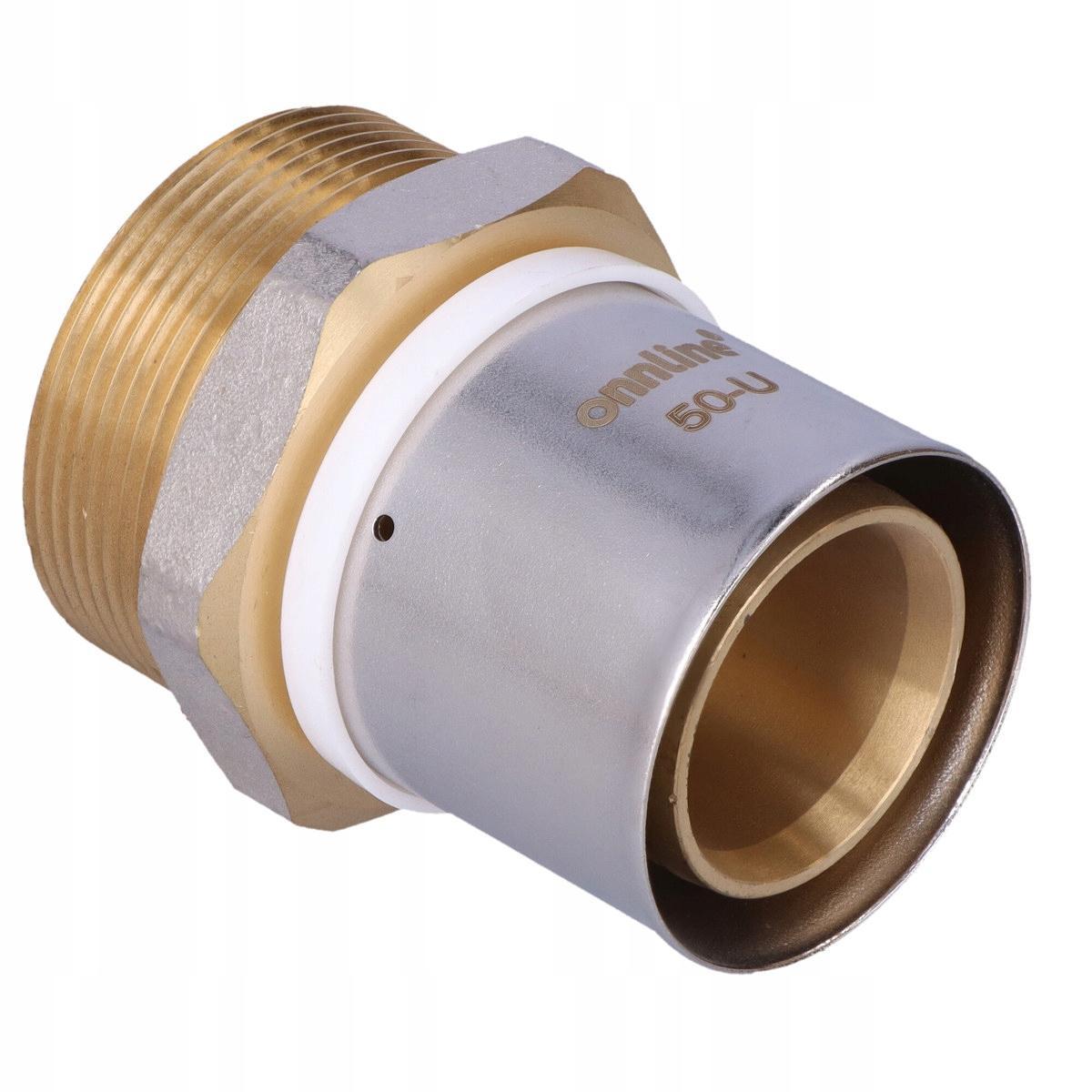 Złączka zaprasowywana GZ 50mm x 2