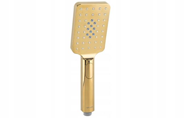 LOFT GOLD Bateria podtynkowa z przełącznikiem ceramicznym 3-funkcyjnym