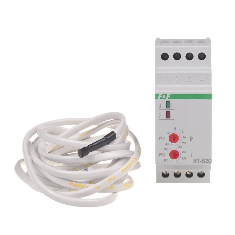 Regulator temperatury RT-820 z sondą w kmpl. zakres regulacji temp.: 4÷30°C