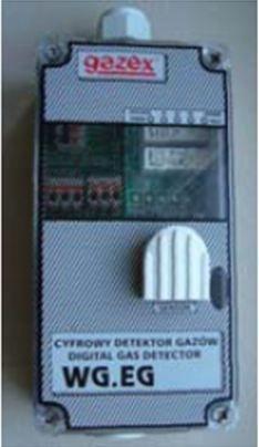 Detektor tlenku węgla WG-22 230V CO, 30/60/150ppm (s15), sensor p-p, zasila