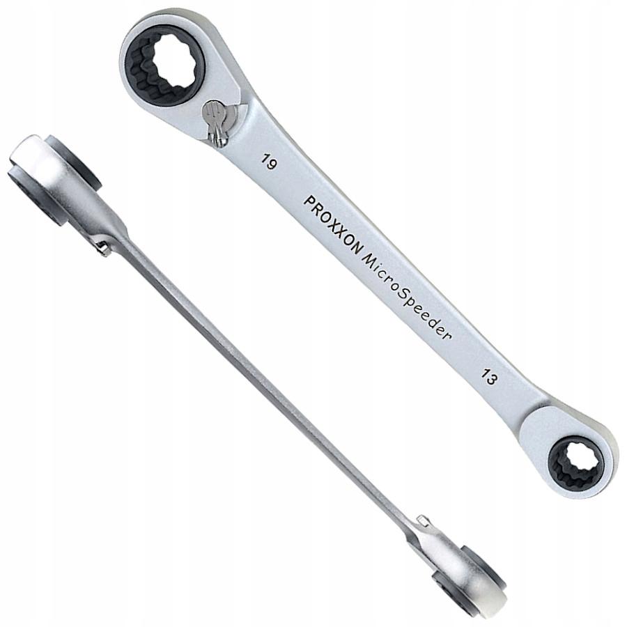 Klucz oczkowy 10 x 13 x 17 x 19 mm PROXXON Speeder - grzechotkowy, wąski