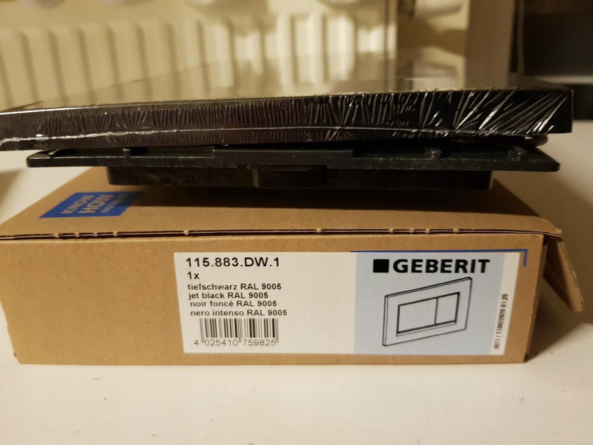 Przycisk uruchamiający GEBERIT Sigma20 (ex Sigma30) prostokątny przedni pły