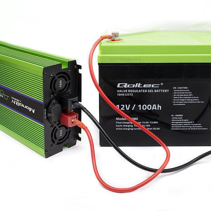 Przetwornica napięcia Monolith | ładowanie baterii | UPS | 1000W | 2000W |