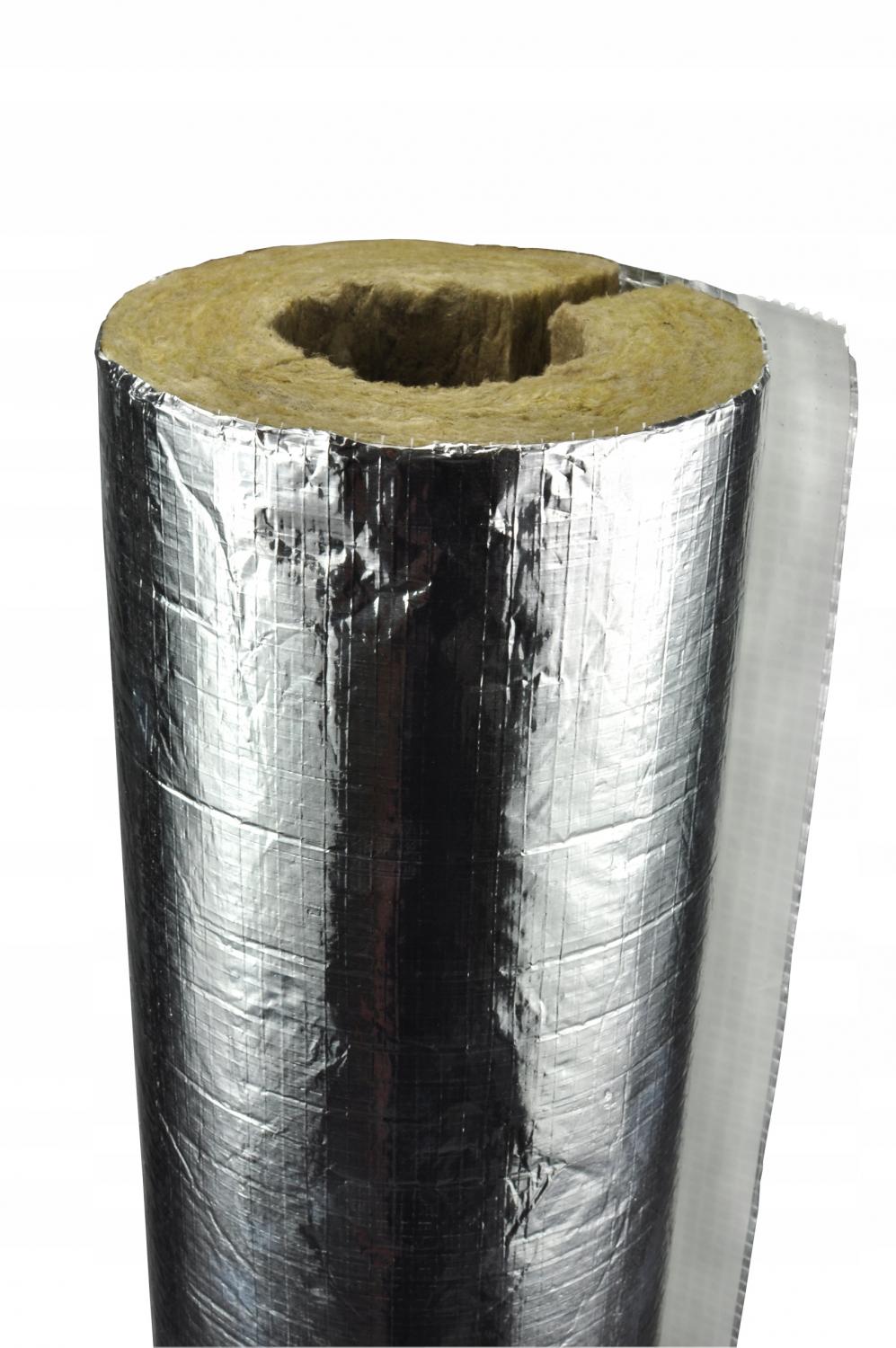 PAROC Otulina z wełny mineralnej Paroc Section Alucoat T gr.50mm śr. 76mm
