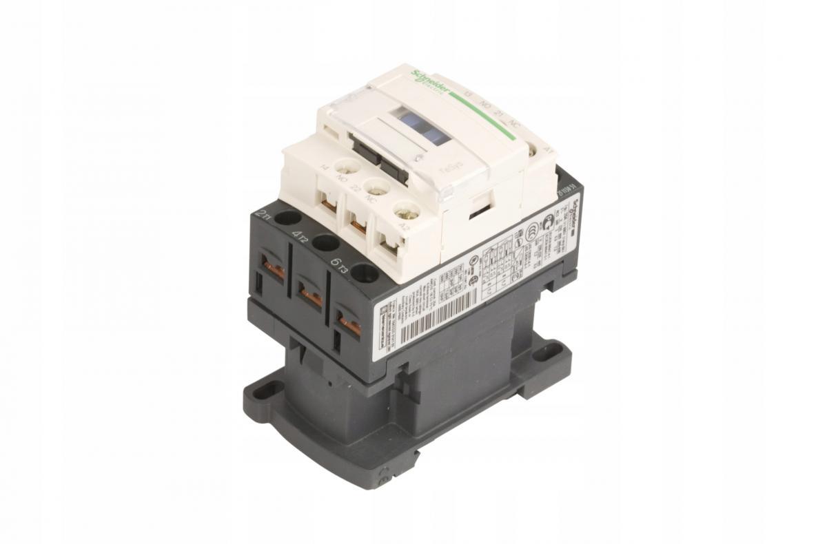 SCHNEIDER ELECTRIC Stycznik mocy TeSys D AC3 12A 3P 1NO 1NC cewka 24VAC