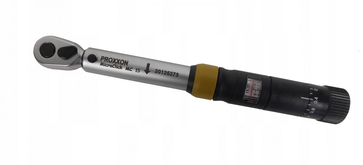 Klucz dynamometryczny 3 - 15 Nm PROXXON MicroClick 15 1/4 cala