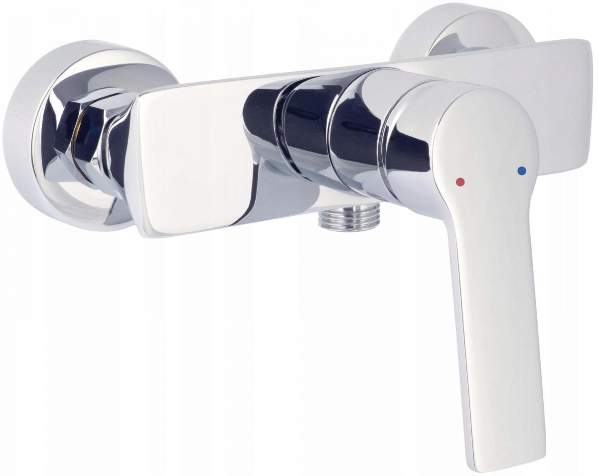 DEANTE Bateria prysznicowa Loco, chrom, ścienna