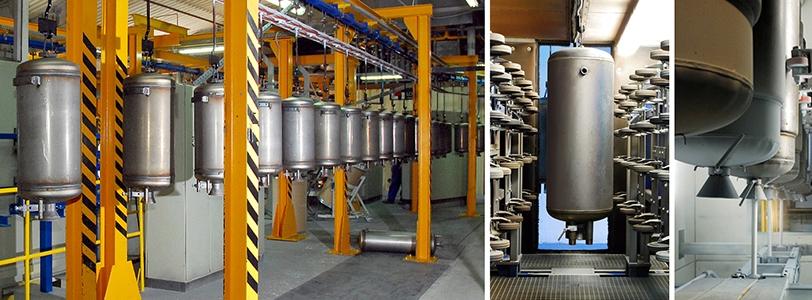 KOSPEL Wymiennik c.w.u. SB-501 stojący z dwoma wężownicami