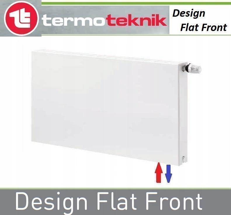 Grzejnik TERMOTEKNIK V 22 600x500 DESIGN FLAT FRONT dolny prawy 48h