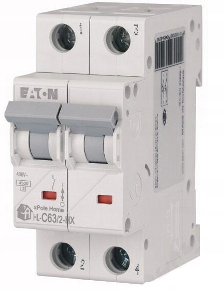 EATON Wyłącznik nadprądowy 6kA HN-C16/2