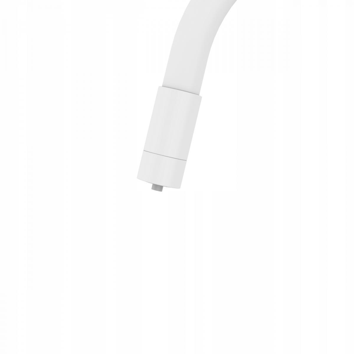 INVENA BATERIA ZLEWOZMYWAKOWA Z FILTREM GLAMOUR INVENA TREND, BIAŁA