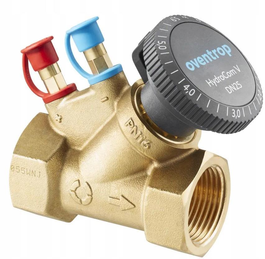Zawór regulacyjny OVENTROP HydroCom V DN 20 GW 3/4 PN 16 Kvs 3.7 m3/h