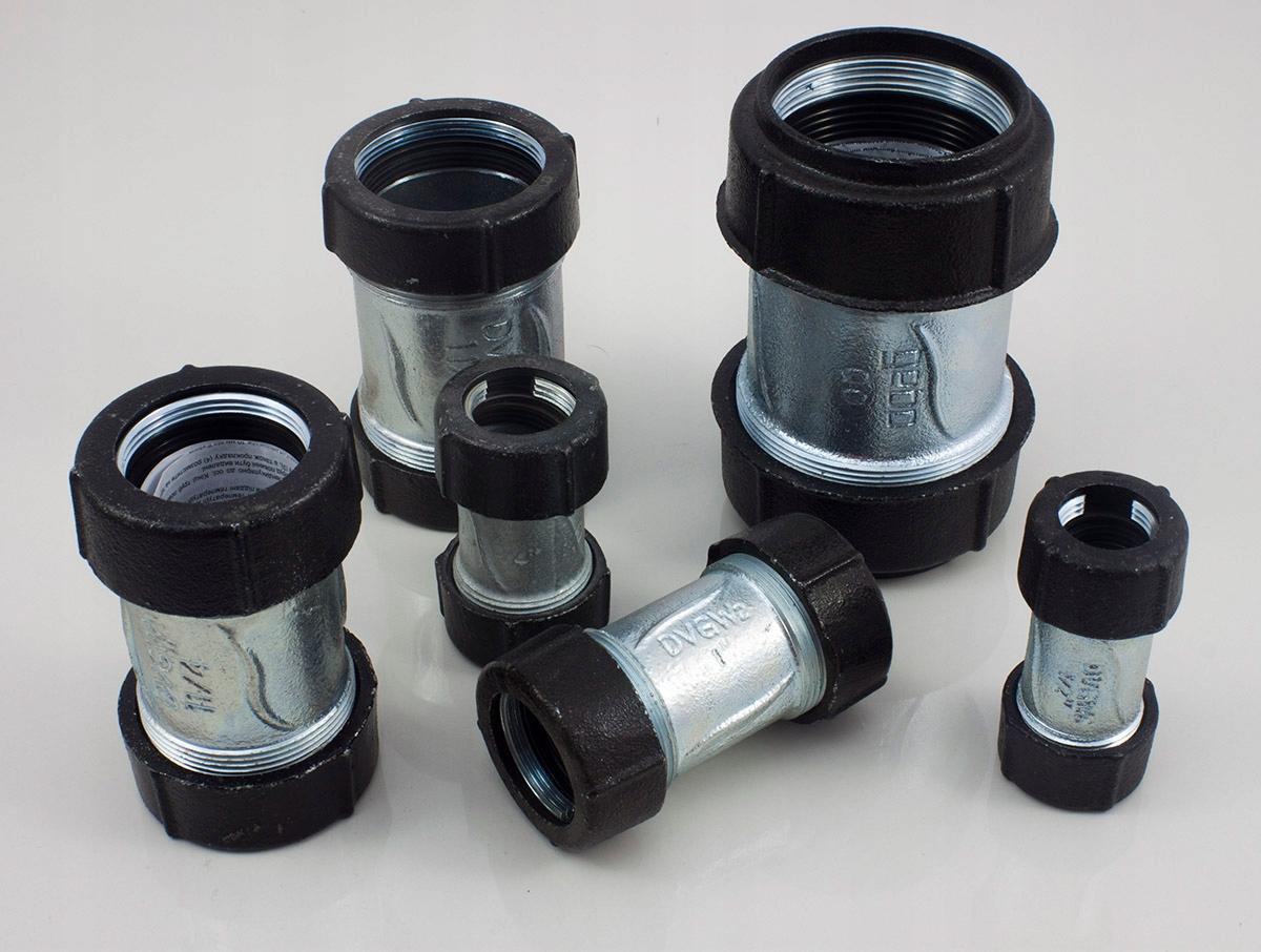 Łącznik zaciskowy Gebo Quick QO 40x40 do rur stalowych