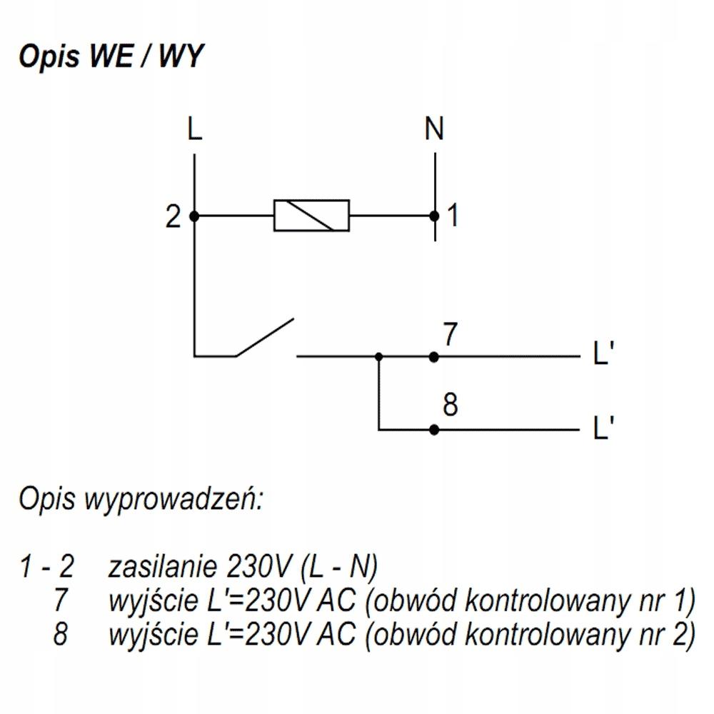Ogranicznik poboru mocy OM-631 regulacja obciążenia 200-1000VA , I=16A , 3