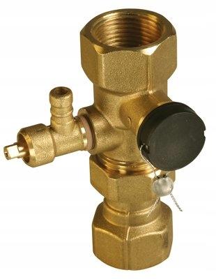 AFRISO Szybkozłącze ASK do naczynia wzbiorczego z zawor rewiz 2 x 1 cal GW